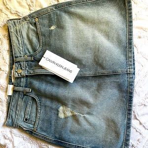 Calvin Klein denim skirt